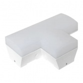 Фигурный коннектор EKF Luma ДБО-T 10W 6500K IP20 белый для светодиодных линейных светильников