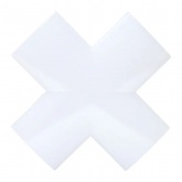 Фигурный коннектор EKF Luma ДБО-X 12W 6500K IP20 белый для светодиодных линейных светильников