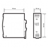 Блок питания с установкой на DIN-рейку JazzWay BSPS DIN 24В 5.0А 120Вт IP20 AL Pro