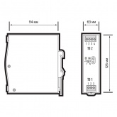 Блок питания с установкой на DIN-рейку JazzWay BSPS DIN 24В 10.0А 240Вт IP20 AL Pro
