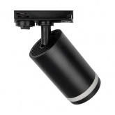 Светильник трековый однофазный JazzWay PTR 38 под лампу GU10 BL 230V IP20 черный