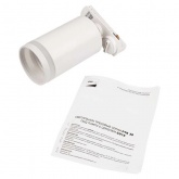 Светильник трековый однофазный JazzWay PTR 38 под лампу GU10 WH 230V IP20 белый