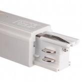 Коннектор для трехфазного шинопровода JazzWay 3P PTR EC-WH Right правый белый сетевой