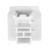 Заглушка для трехфазного шинопровода JazzWay 3P PTR EC-WH CAP белый