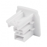 Заглушка для трехфазного шинопровода JazzWay 3P PTR EC-WH CAP белый