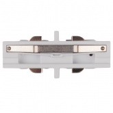 Коннектор для трехфазного шинопровода JazzWay 3P PTR CI-WH SHORT прямой внутренний белый