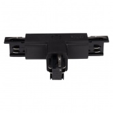 Коннектор для трехфазного шинопровода JazzWay 3P PTR CT-BL L/OUT левый внешний черный