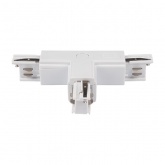 Коннектор для трехфазного шинопровода JazzWay 3P PTR CT-WH L/INT левый внутренний белый