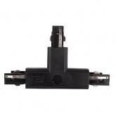 Коннектор для трехфазного шинопровода JazzWay 3P PTR CT-BL R/INT правый внешний черный