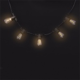 Гирлянда уличная Белт-лайт JazzWay PBL-S40/L24+1.5 Black 40 ламп E27 24м, шнур 1.5м IP65