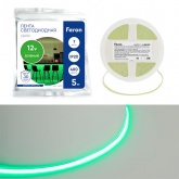 Светодиодная COB лента Feron LS630 400SMD(2110) 7Вт/м 12V зеленый IP20 5000x3x1.8mm