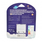 Светильник ночник Сова Feron FN1169 3LED 0,5W 220V белый