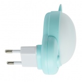 Светильник ночник Мишка Feron FN1171 10LED 2700K/6500K 1,2W 220V синий