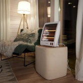 Обогреватель электрический инфракрасный настольный Rexant 0,8кВт ламповый