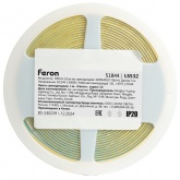 Светодиодная COB лента Feron LS532 320SMD(2110) 10Вт/м 24V 3000K IP20 5000x5x1.8mm