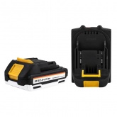 Дрель-шуруповерт бесщеточная аккумуляторная Kranz Li-Ion 20В 55Нм, 2 аккум. х 2Ач, заряка, кейс