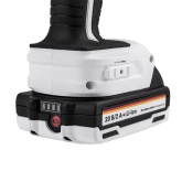 Дрель-шуруповерт бесщеточная аккумуляторная Kranz Li-Ion 20В 55Нм, 2 аккум. х 2Ач, заряка, кейс