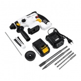 Перфоратор аккумуляторный Kranz SDS-plus, 2,2Дж, 1х4Ач, в кейсе