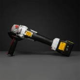 Угловая шлифовальная машина аккумуляторная Kranz 8000 1/мин 18В 1х4Ач, в кейсе (УШМ, болгарка)