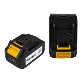 Угловая шлифовальная машина аккумуляторная Kranz 8000 1/мин 18В 1х4Ач, в кейсе (УШМ, болгарка)