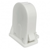 Патрон 509012 G13 сквозной, боковые защёлки со стопором, высота оси 22,5мм, T8/T12 (аналог VS 27700)