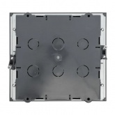 Лючок напольный с изменяемой глубиной EKF C-Line 12 6шт 45х45мм с горизонтальной приборной рамкой