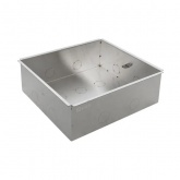 Напольная коробка EKF под лючок C-Line 12 нержавеющая сталь