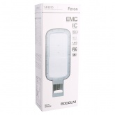 Консольный светодиодный светильник Feron SP3070 50W 5000K AC90-300V цвет серый IP66 d38-62mm