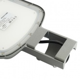 Консольный светодиодный светильник Feron SP3070 100W 4000K AC90-300V цвет серый IP66 d38-62mm