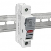 Предохранитель-разъединитель EKF DF 10х38 1П для плавких вставок типа ПВЦ с индикатором