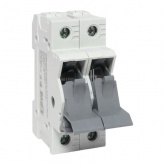 Предохранитель-разъединитель EKF DF 10х38 2П для плавких вставок типа ПВЦ с индикатором