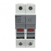 Предохранитель-разъединитель EKF DF 10х38 2П для плавких вставок типа ПВЦ с индикатором