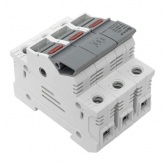 Предохранитель-разъединитель EKF DF 10х38 3П для плавких вставок типа ПВЦ с индикатором