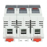 Предохранитель-разъединитель EKF DF 14х51 3П для плавких вставок типа ПВЦ с индикатором