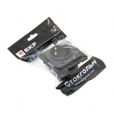 Механизм розетки EKF 2P+E 16А USB-А+C с защитными шторками Стокгольм черный