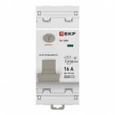 УЗО EKF PROxima ВД-100N 2П 16А 10мА тип AC 6кА (электромеханическое) (ВДТ)
