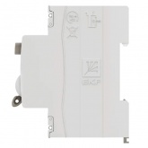 УЗО EKF PROxima ВД-100N 2П 50А 300мА тип AC 6кА (электромеханическое) (ВДТ)