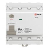 УЗО EKF PROxima ВД-100N 4П 40А 300мА тип AC 6кА (электромеханическое) (ВДТ)