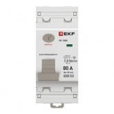 УЗО EKF PROxima ВД-100N 2П 80А 30мА тип A 6кА (электромеханическое) (ВДТ)