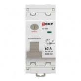 УЗО EKF PROxima ВД-100N 2П 63А 100мА тип A 6кА (электромеханическое) (ВДТ)