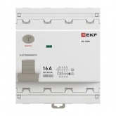 УЗО EKF PROxima ВД-100N 4П 16А 30мА тип A 6кА (электромеханическое) (ВДТ)