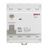 УЗО EKF PROxima ВД-100N 4П 32А 100мА тип A 6кА (электромеханическое) (ВДТ)