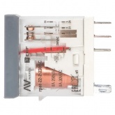 Реле промежуточное с кнопкой и механической индикацией EKF AVERES RPAt 22/2 8A 230В AC