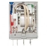 Реле промежуточное с кнопкой и механической индикацией EKF AVERES RPAt 22/3 10A 110В DC