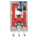 Реле промежуточное с кнопкой и механической индикацией EKF AVERES RPAt 22/3 10A 110В DC