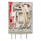 Реле промежуточное с кнопкой и механической индикацией EKF AVERES RPAt 22/3 10A 230В AC