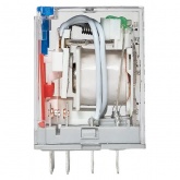 Реле промежуточное с кнопкой и механической индикацией EKF AVERES RPAt 22/4 5A 220В DC