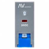 Реле промежуточное с кнопкой и механической индикацией EKF AVERES RPAt 25/1 12A 24В DC