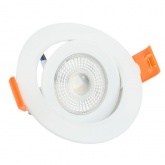 Светодиодный светильник Feron AL540 5W 4000K 400Lm белый, круглый встраиваемый d65/D75x16mm