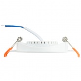 Светодиодный светильник Feron AL540 7W 4000K 560Lm белый, круглый встраиваемый d77/D90x16mm